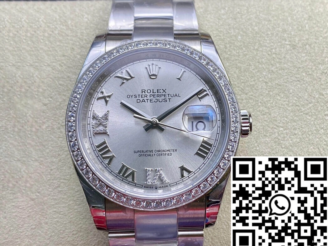Datejust Rolex Factory EW Diamond-set M126284RBR-0022 Bezel 0219